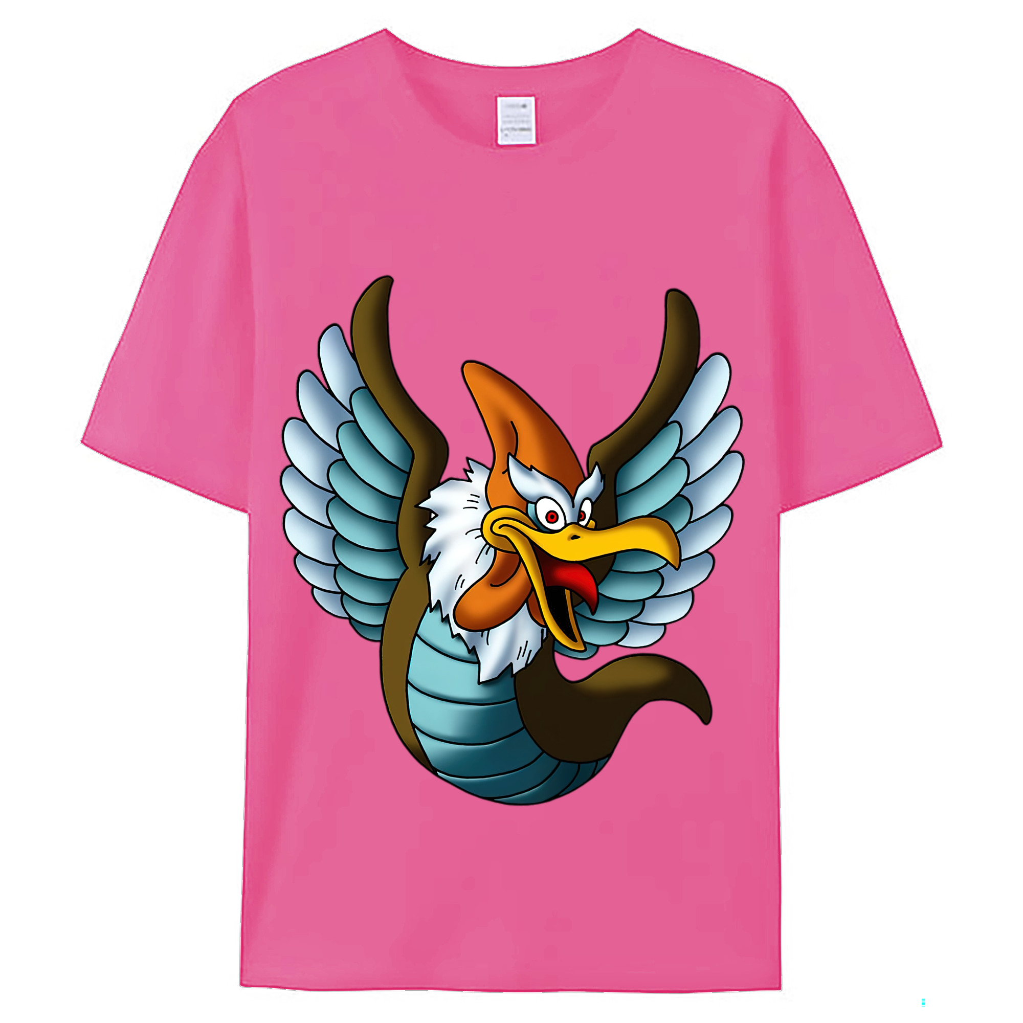 （画像用） ドラゴンクエスト Doragon Kuesuto Dragon Quest レディースカジュアルプリントTシャツ（綿100％）